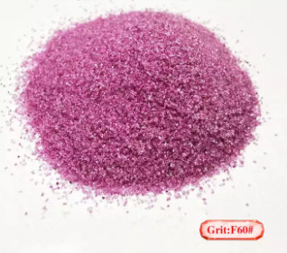 淡いピンクの60の屑のAlの酸化物研摩媒体